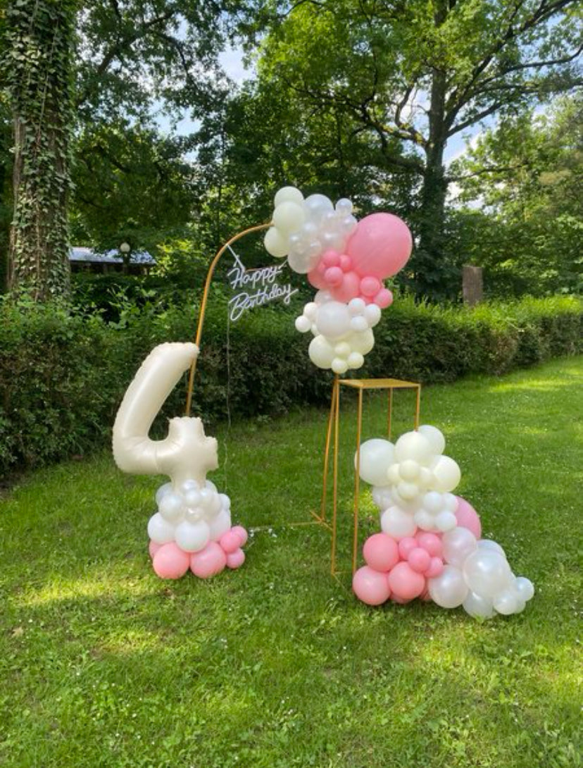 Allestimento compleanno minimal