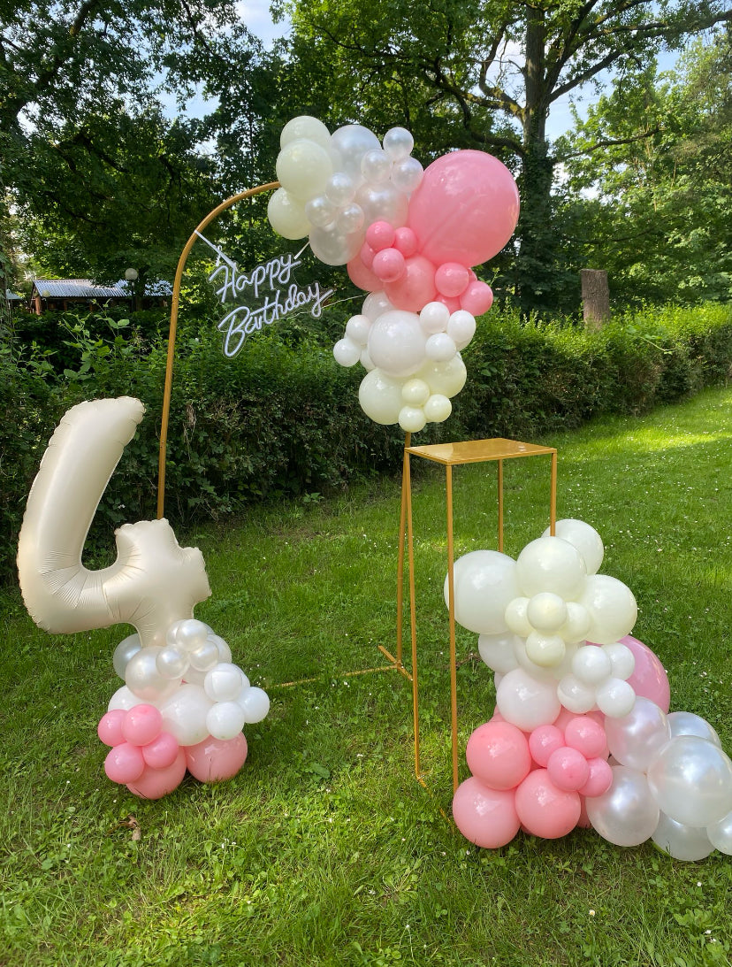 Allestimento compleanno minimal